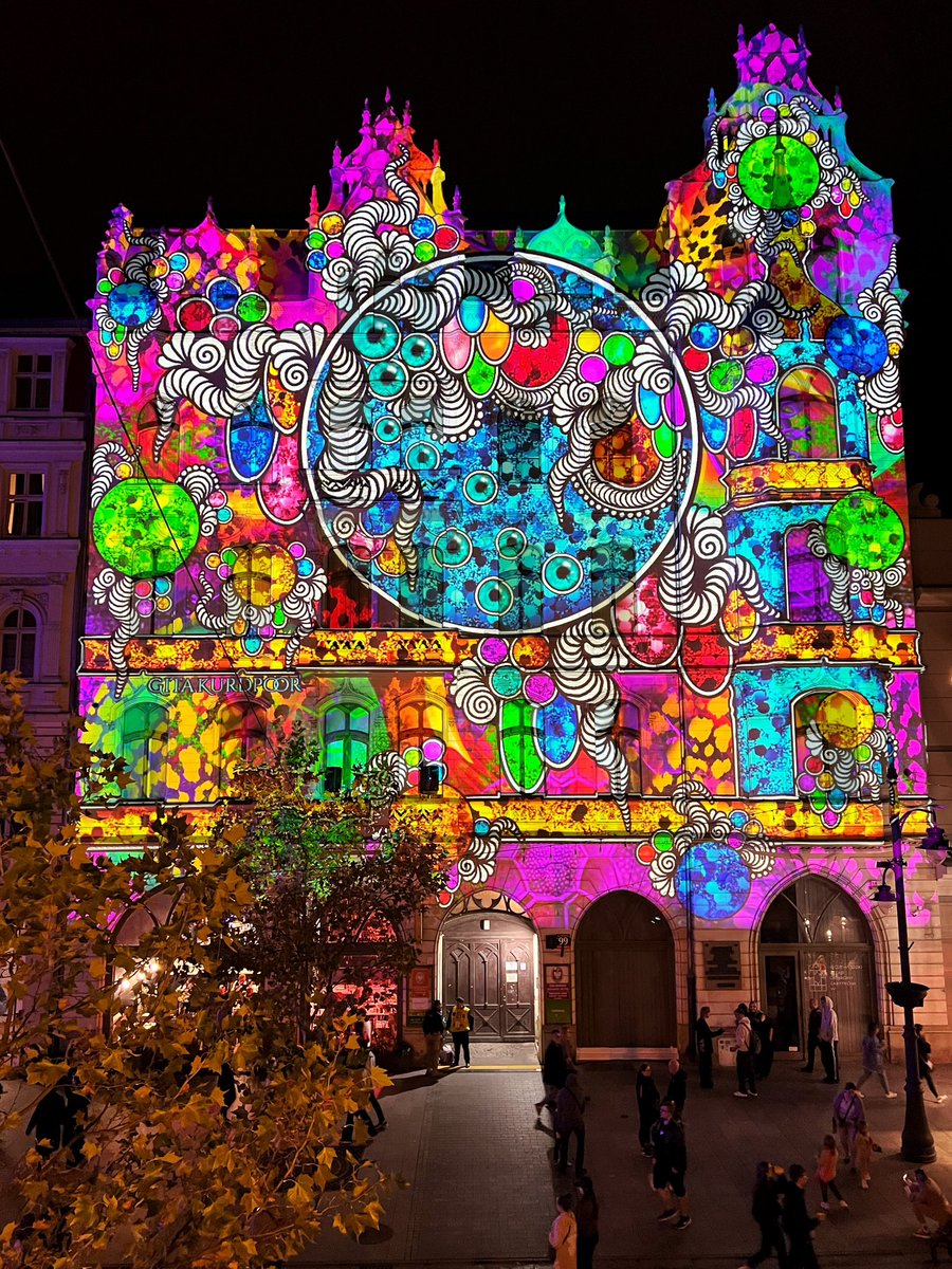 GitaKurdpoor's tweet photo. Great Honor and Joy: My Participation in the 2024 Lightmove Festival in Łódź, Poland. 
It was a great honor to showcase my artwork at this year’s Lightmove Festival in Łódź.

#LightmoveFestival #Lodz #Art #LightArt #GitaKurdpoor #GitasArt #BerlinArtist https://t.co/HXcPpmKp5c