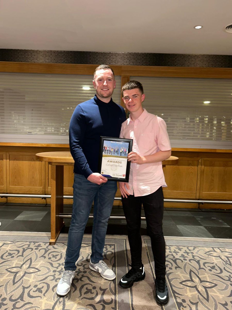 Congratulations to Calvin O'Sullivan, who received a Garda Youth Achievement Award on Friday eve! 🎉 Calvin demonstrated incredible resilience after sustaining a serious injury that kept him out of sports and school for an extended period. Well done, Calvin! 👏 <a href="/LeeStrandMilk/">Lee Strand Milk</a>
