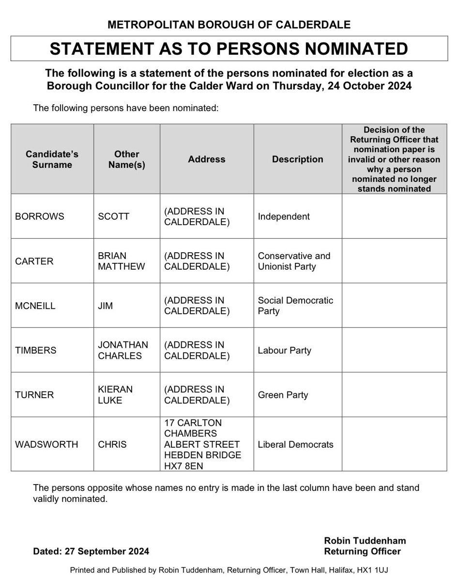 SDPYorksHumber's tweet photo. Here we go again…
Another @sdphq candidate #JimMcNeill stepping forward for the #Calder ward in #Calderdale.
Vote #SDP in Calder ward on 24th October.
Vote #SDP & #RichardRiley in #FarnleyandWortley ward in #Leeds on 10th October. https://t.co/WxUlMN2d7I