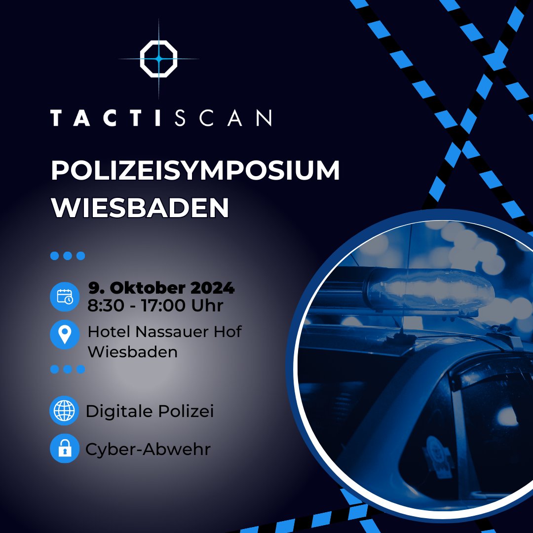 TactiScan's tweet image. One of the topics discussed in Wiesbaden will be how the digital skills of the police can be strengthened. Our core competencies include modern technologies and tools for drug analysis, which offer excellent opportunities. 
👮🏻‍♀️🚓

#polizei #zoll #btm #nynomic #dea #police #customs