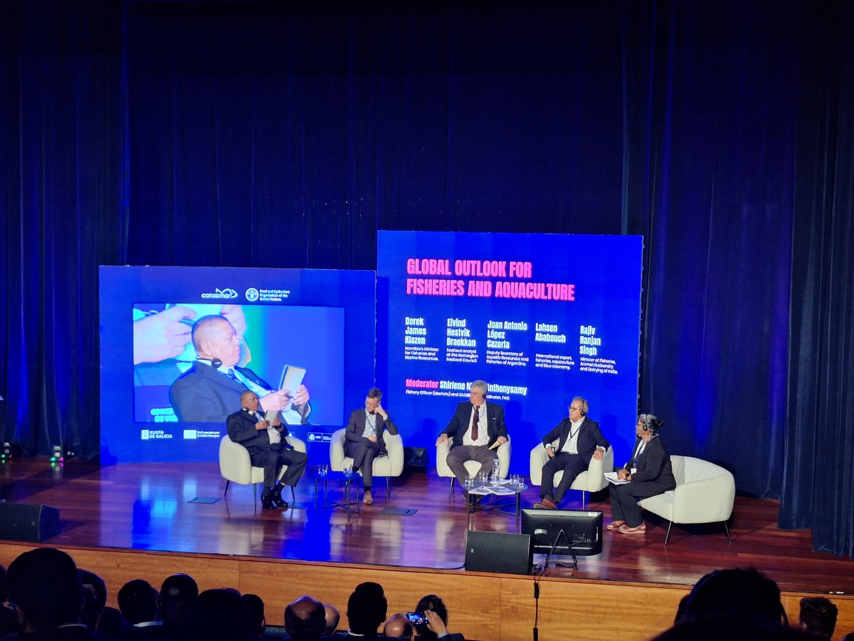 #Conxemar #Pesca #Namibia
Mr. Derek James Klazen: We fish: 1.tasty fish 2. process it to be easy to cook 3. give good value for money and 4. <a href="/MSCecolabel/">Marine Stewardship Council</a> certification to guarantee sustainability. Those are the pillars of the success