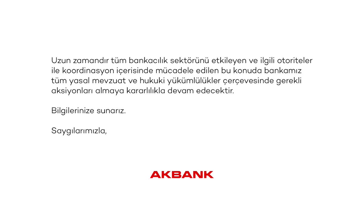 Akbank tweet media