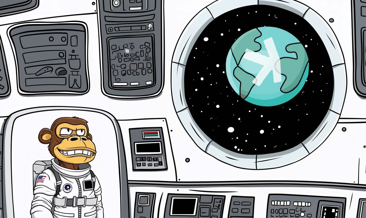 Kaspa Ape = $KAPE 

Being on Kaspa is a flex, if you know you know 
And if you don’t then you soon will 

Kevin loves Kaspa 
Be like Kevin
$KAS to the moon 🚀🚀🚀

#KRC20 #KAS #Kaspa