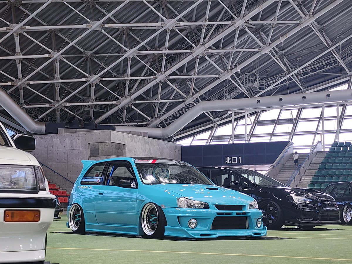 masato11882003's tweet image. 着地とまでは行かなかったけど、エアサスイベントに間に合って良かった！
 #rawcarism #toyota #starlet #ep91 #airforcejapan #airforce