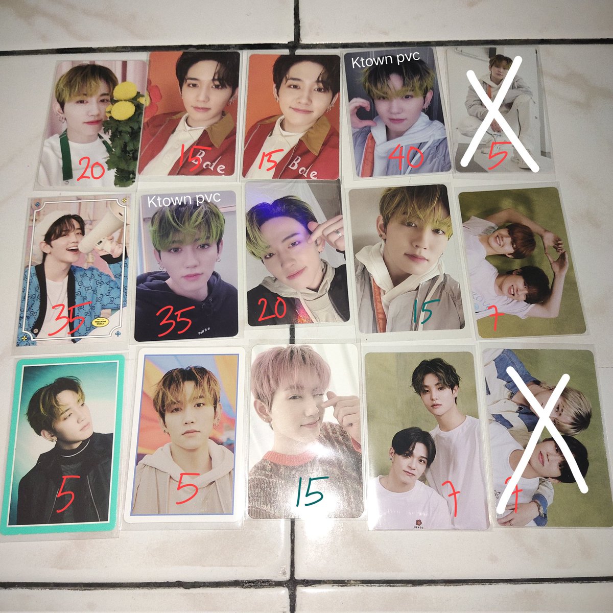 Update
wts lfb pc treasure pob apw membkit ktown bff digipack night garden hyunsuk mashiho jihoon yoshi junkyu asahi haruto jeongwoo doyoung jaehyuk junghwan 
트레저 포카 양도 최현석 지훈 요시 준규 마시호 윤재혁 아사히 방예담 도영 하루토 정우 정환  #ตลาดนัดtreasure #pasarTREASURE