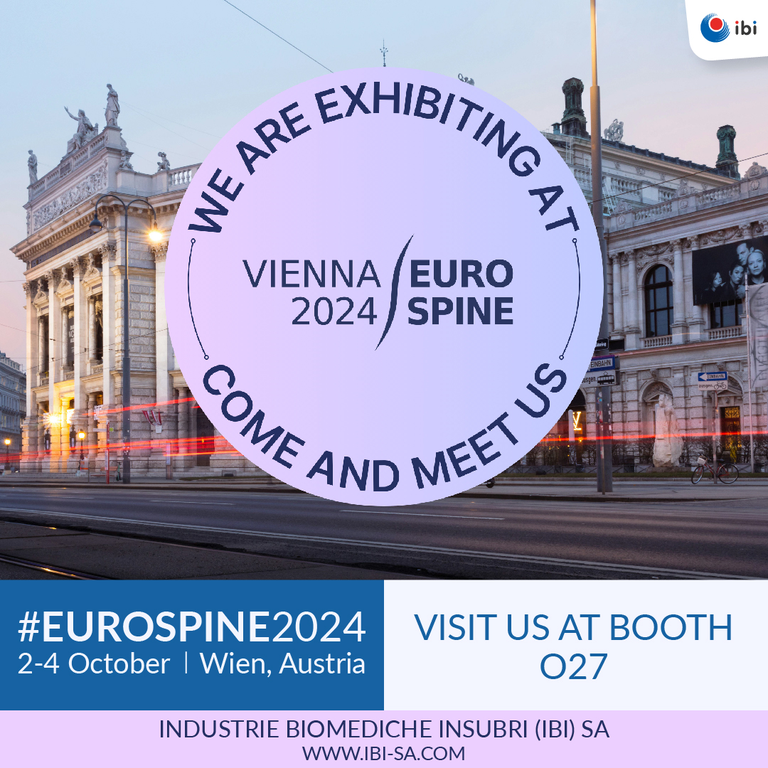 smartboneibi's tweet image. Let’s Connect!

We’ll be at @EUROSPINE, the Spine Society of Europe, from October 2-4 in Vienna, where we’ll be showcasing the innovative applications of SmartBone® in spinal surgery.

📍 Visit us at Stand #027

We look forward to seeing you there!

#Eurospine2024 #SmartBone