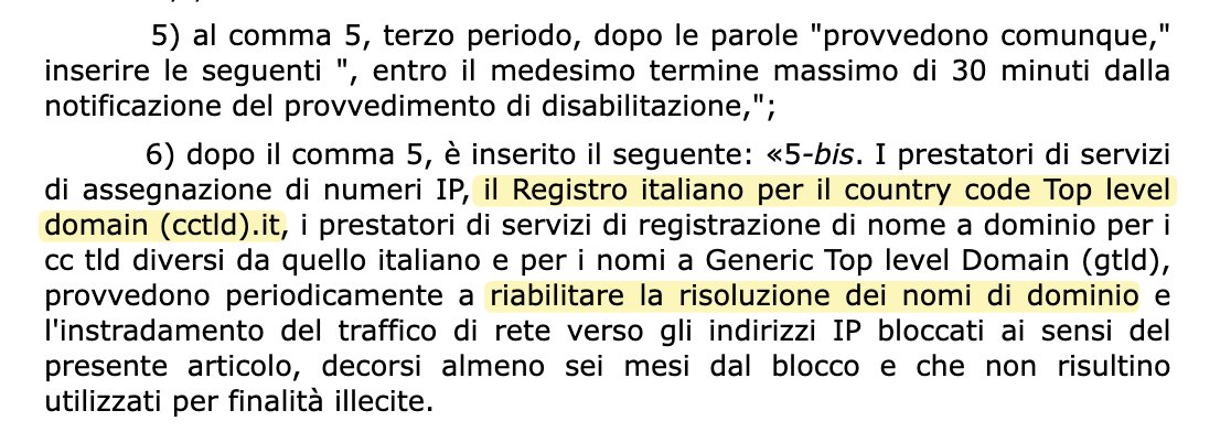 matteosonoioo's tweet photo. Il nuovo testo dell'emendamento #PiracyShield non ha nessun senso.

In che senso dovrà essere il @Registroit dei domini a sbloccare i siti???

Voto previsto oggi, con la fiducia.

Ci sarà anche l'obbligo per gli ISP di segnalare alle autorità ogni «tentativo» (!) di pirateria. https://t.co/oYrBfrL12N