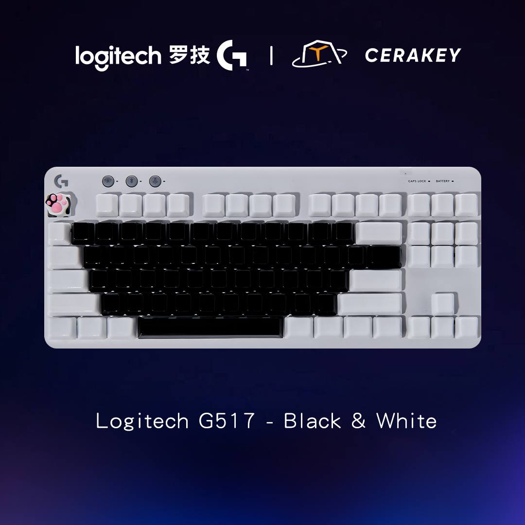 CerakeyOfficial's tweet photo. We have built various combinations with Logitech and are ready for the upcoming zFrontier Digital Entertainment Devices Expo in Shenzhen!🥳

More news will be shared soon!

#cerakey #cerakeycaps #keycap #keycaps #keycapset #keycapdesign #ceramickeycap #meetupfun https://t.co/4vgDYk27gR