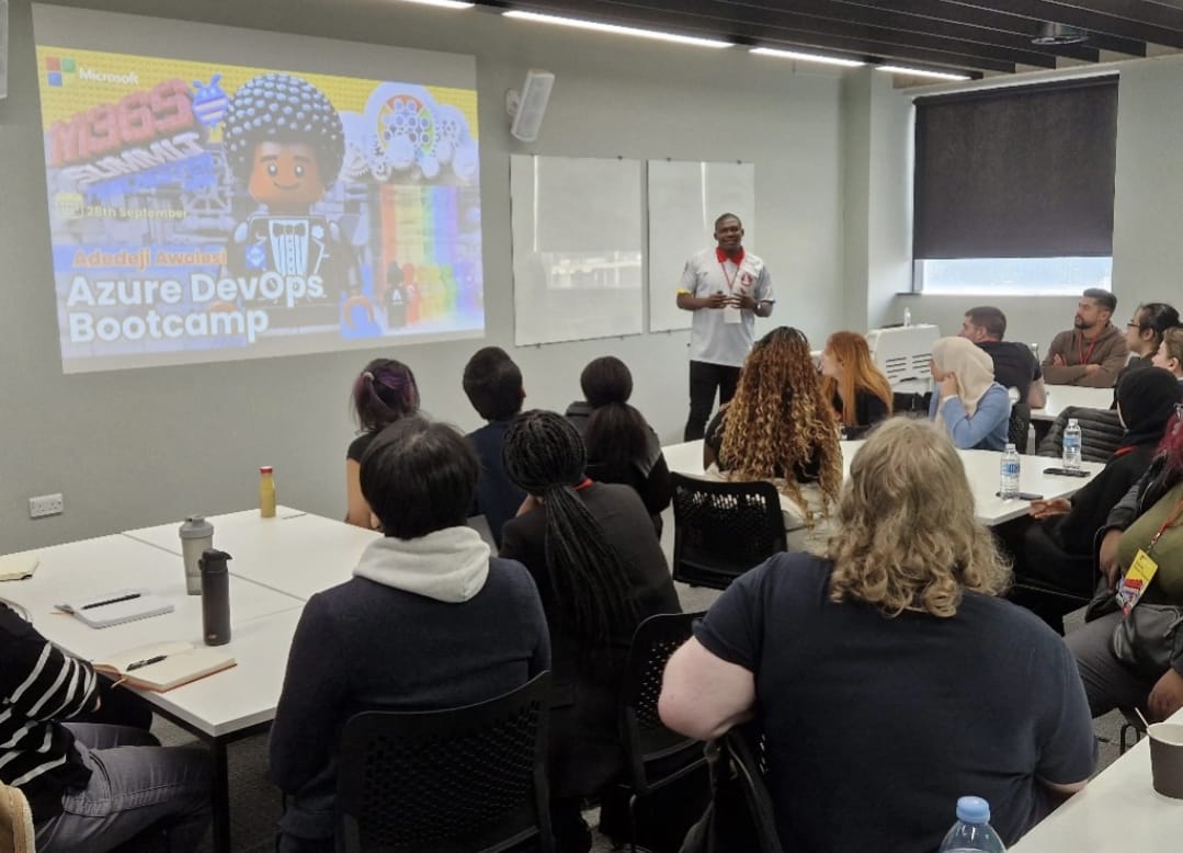 scopnat's tweet image. On Saturday 28th Sept 2024), I led the DevOps track at the #M365Summit in Manchester.

My first session on #IntroductionToDevOps where I shared my insight on the software development cycle.

In my 2nd session, I demo how to automate infrastructure with Azure DevOps

#DevOps #MVP