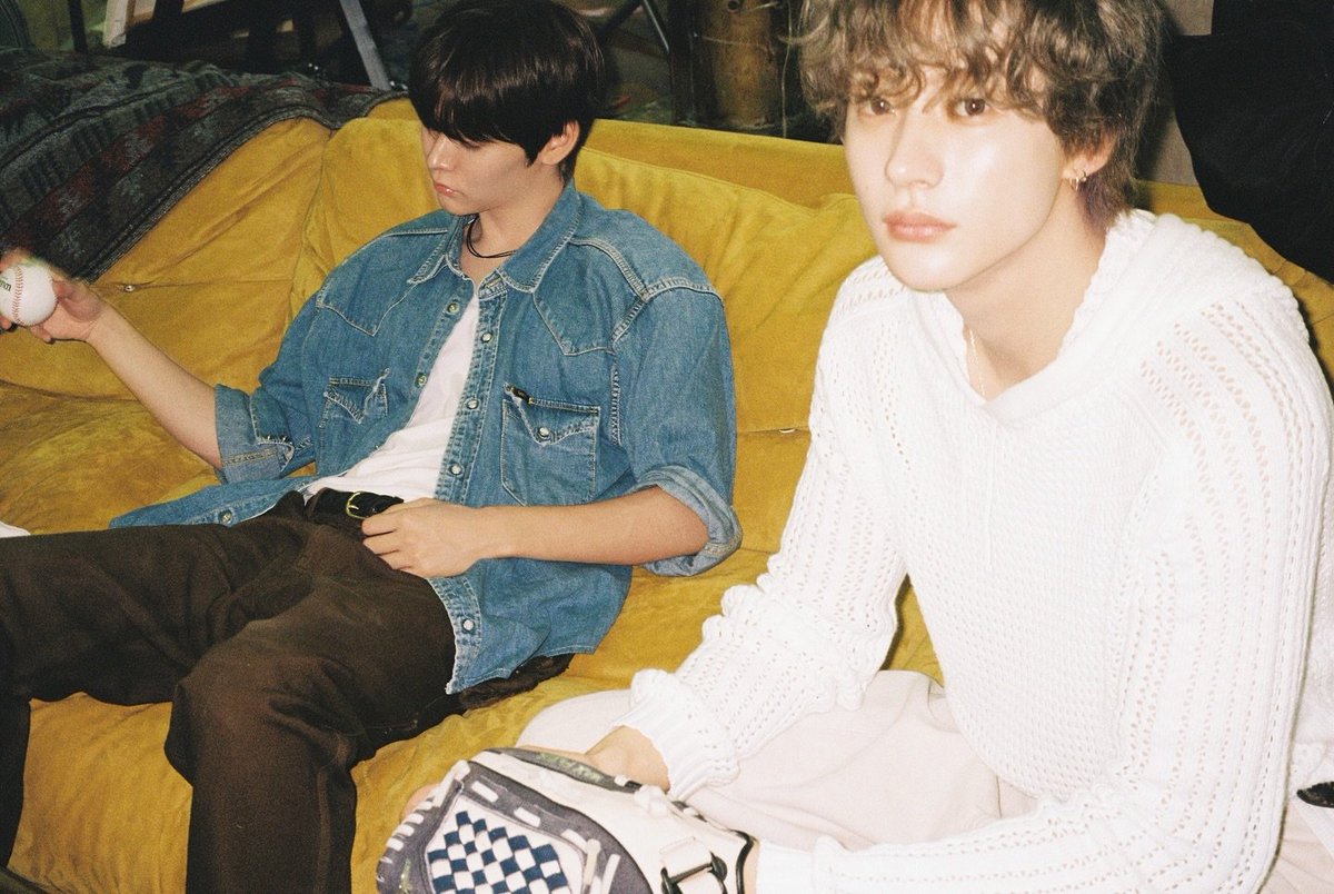 Here we are, stuck in the same frame, like fate decided to throw us together. We're enemies.