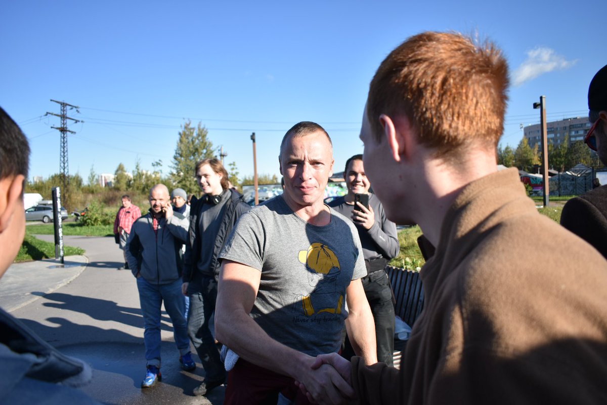 sitkin_m's tweet photo. Андрей Пыж на свободе! https://t.co/LUI66GUQLD