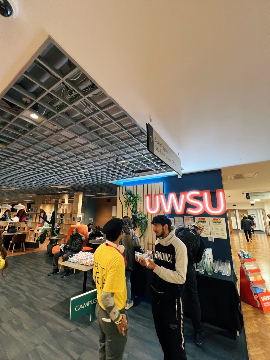 UniWestminster's tweet image. Our wonderful students, colleagues and academics are preparing to welcome guests onto campus for our Postgraduate Open Evening this Wednesday ✨ 

Pop by between 5:30-7 pm and explore your options at Westminster 💛

🔗 Book a place here: bit.ly/3MkKIUh #WeAreWestminster