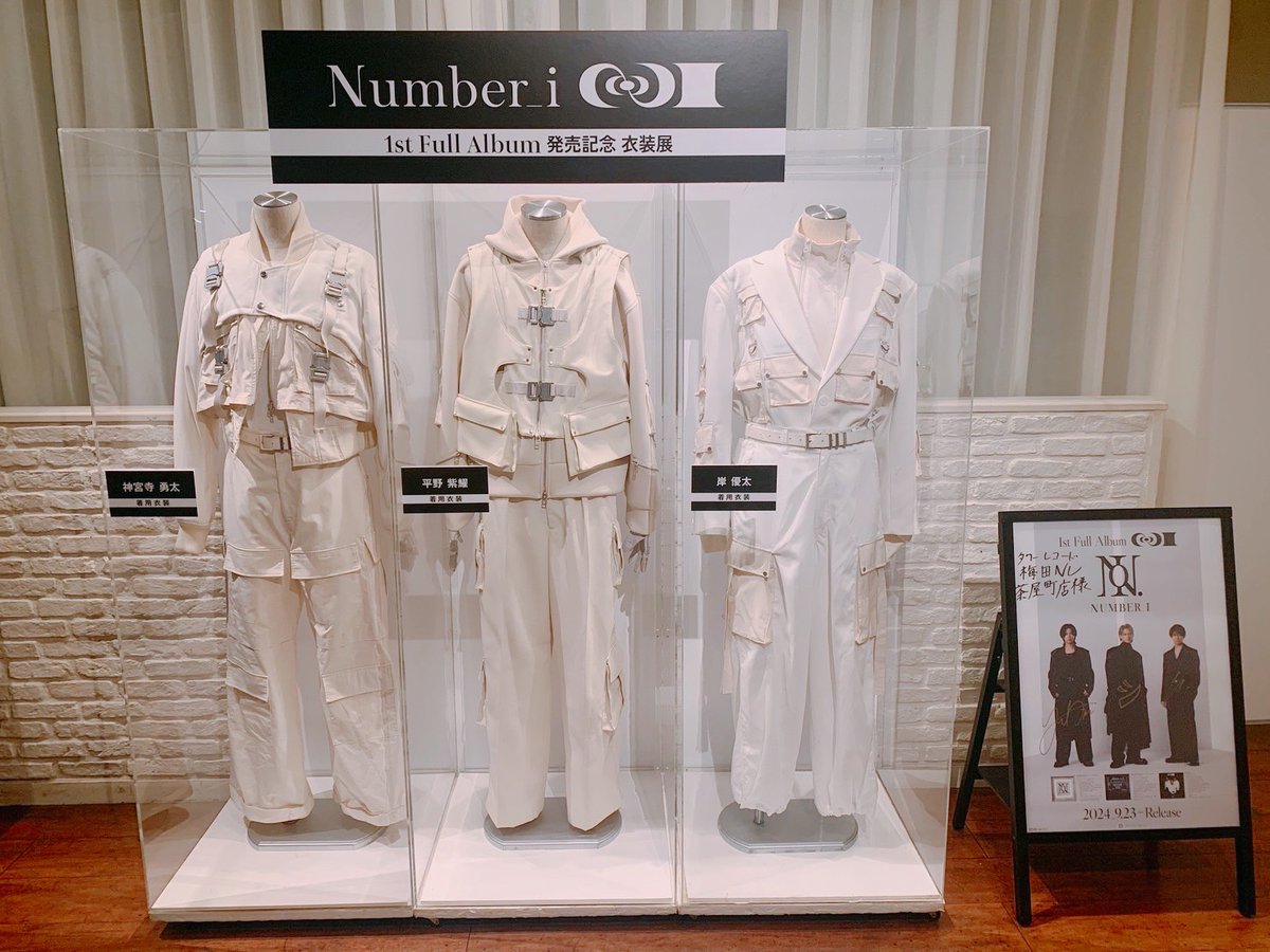 Number_i × TOWER RECORDS From Costume & Panel Exhibition