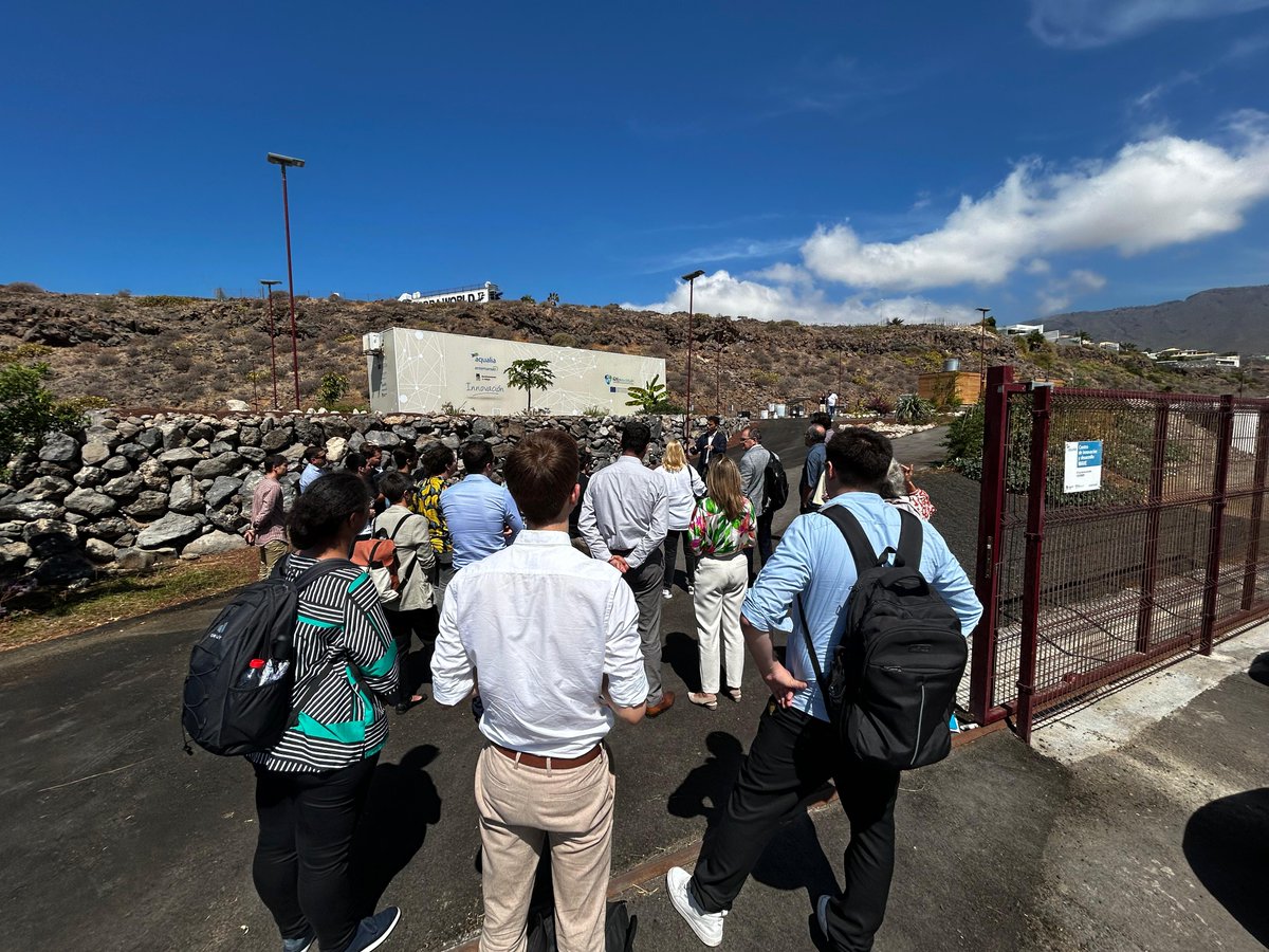 Presentamos los resultados de 4 años de investigación de <a href="/Sea4value/">Sea4Value</a> en Adeje (#Tenerife) proyecto liderado por #Aqualia que busca recuperar metales valiosos de las salmueras de plantas desaladoras, apostando por la #EconomíaCircular y el aprovechamiento máximo de los recursos💧♻️