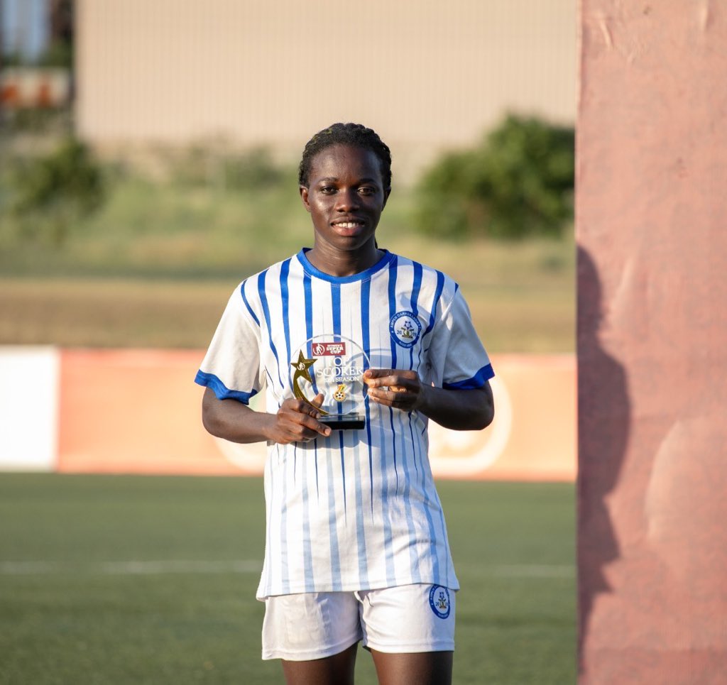 Scoring 10 goals by netting 2 hat-tricks and two brace, I am the goal Queen for the just ended <a href="/WPLGhana/">Malta Guinness Women’s Premier League 🇬🇭</a> Women’s Premier Super cup. 

This is the doing of the Lord🙌🏾, Sugar is Back👊🏾

Sugarrr 🧊