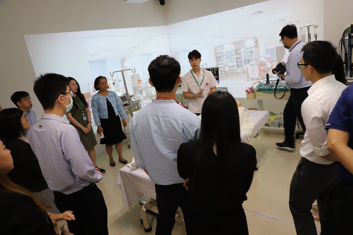 CHAMPS_Center's tweet image. CHAMPS Center เปิดบ้านต้อนรับ คณะดูงานจากหลักสูตรวิทยาศาสตรมหาบัณฑิต สาขาวิชาการศึกษาวิชาชีพสุขภาพ คณะแพทยศาสตร์ และคณาจารย์จากคณะครุศาสตร์ จุฬาฯ