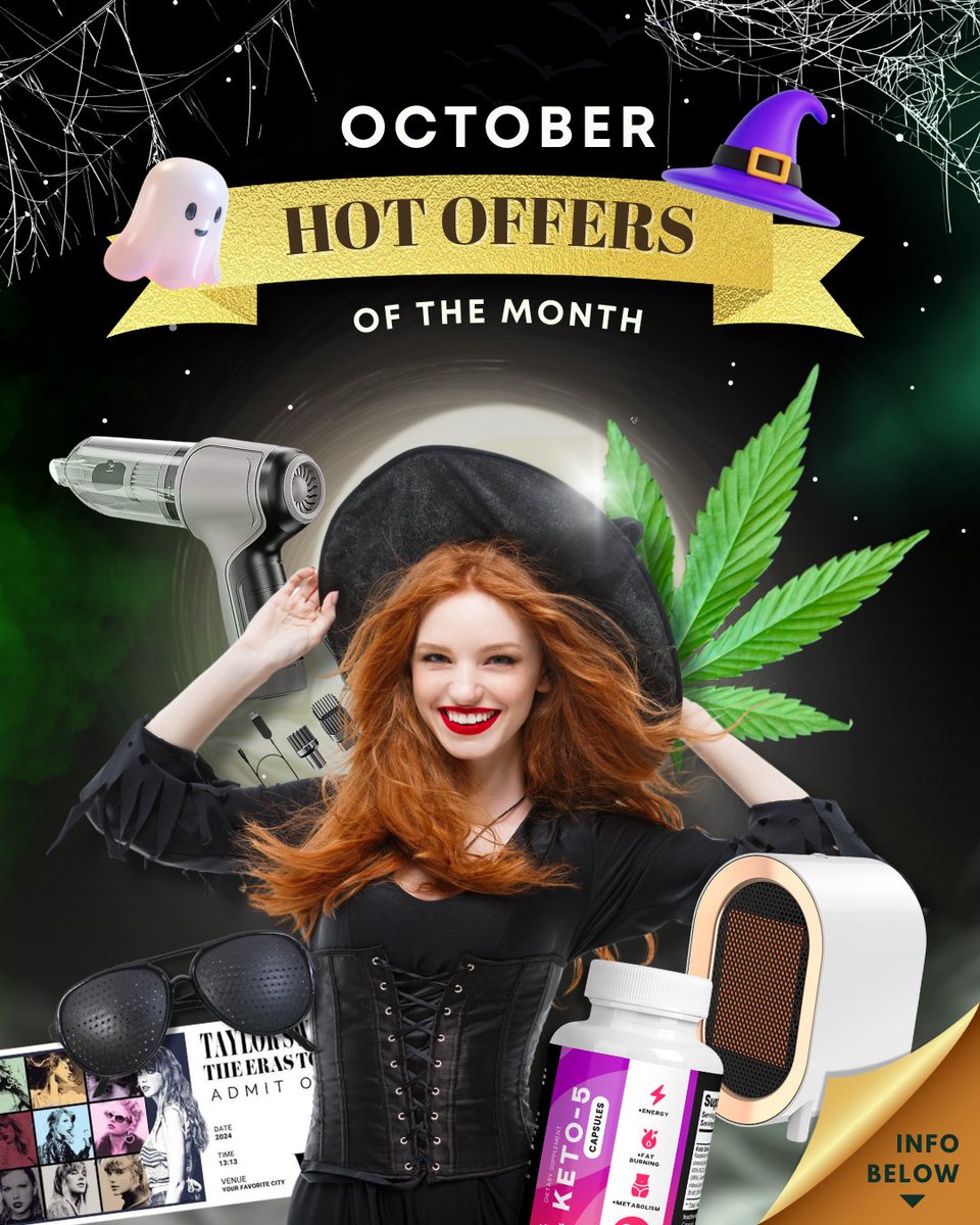 DirectAffNet's tweet image. Beware! Our October hot offers are so good, they’re frightening! 

Take a haunted stroll through our exclusive deals, designed to elevate your affiliate game.

Our AMs are standing by with strategies to make October your most thrilling month yet! 👻🖤📈