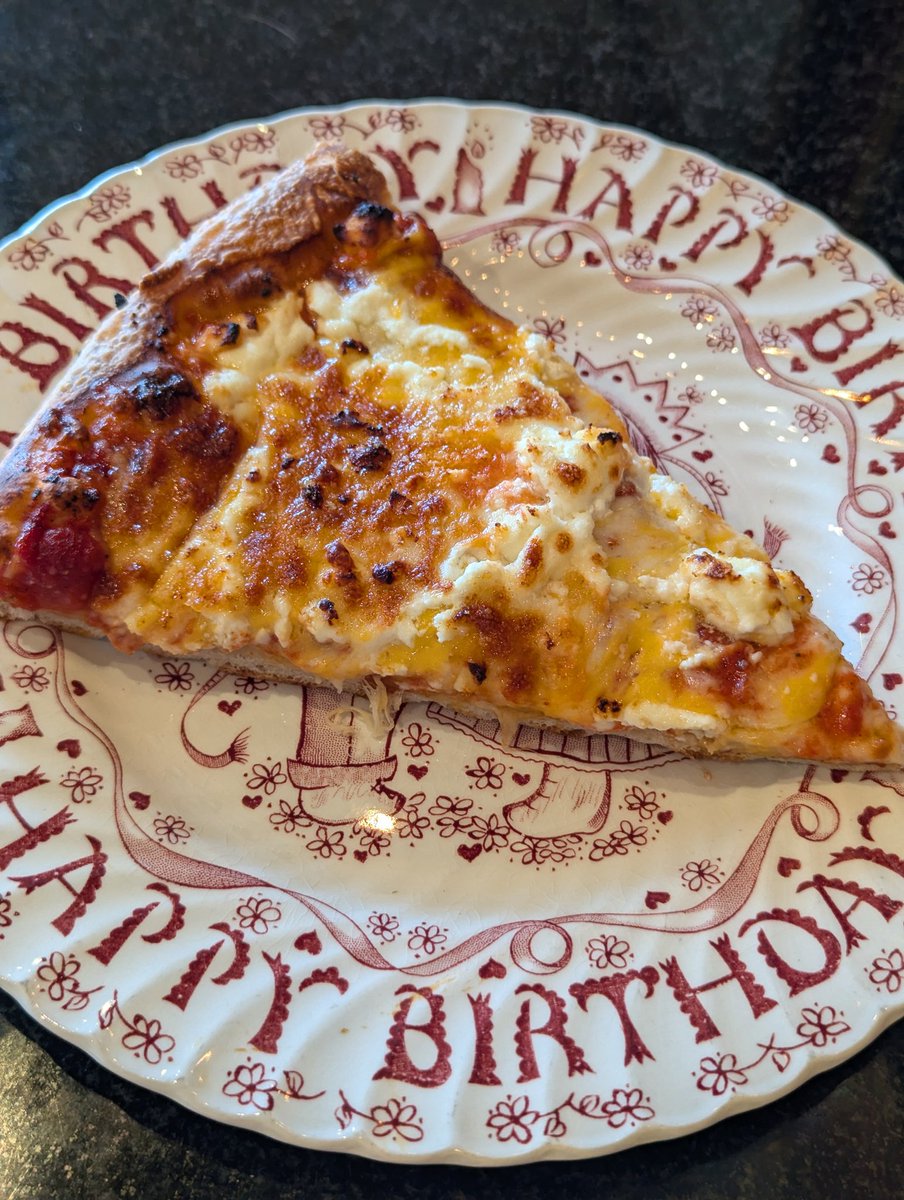 It doesn't have to be your birthday to treat yourself to a lunch slice! This week at Aver's:
Mon 09/30/24 - Cheese Deluxe 
Tue 10/01 - Chicken Bacon Ranch 
Wed 02 - Veggie Deluxe 
Thu 03 - Cream &amp; Crimson
Fri 04 - Justa Fad 
Plus Cheese, Pepperoni, and Sausage each day too!