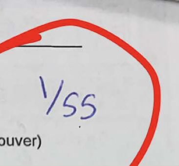 chuggathon's tweet image. got my french test back😍