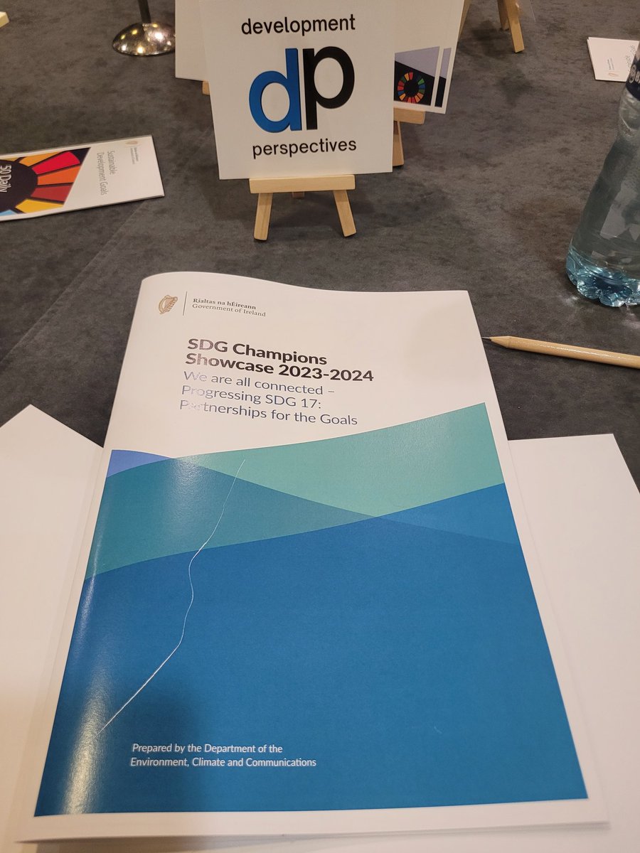 devperspectives's tweet image. Honoured to have our CEO, @BobbyMc2014 present our #SDG related work at the @Dept_ECC #SDGchampion showcase event today. So many organisations doing important work across Ireland. #Partnershipforthegoals