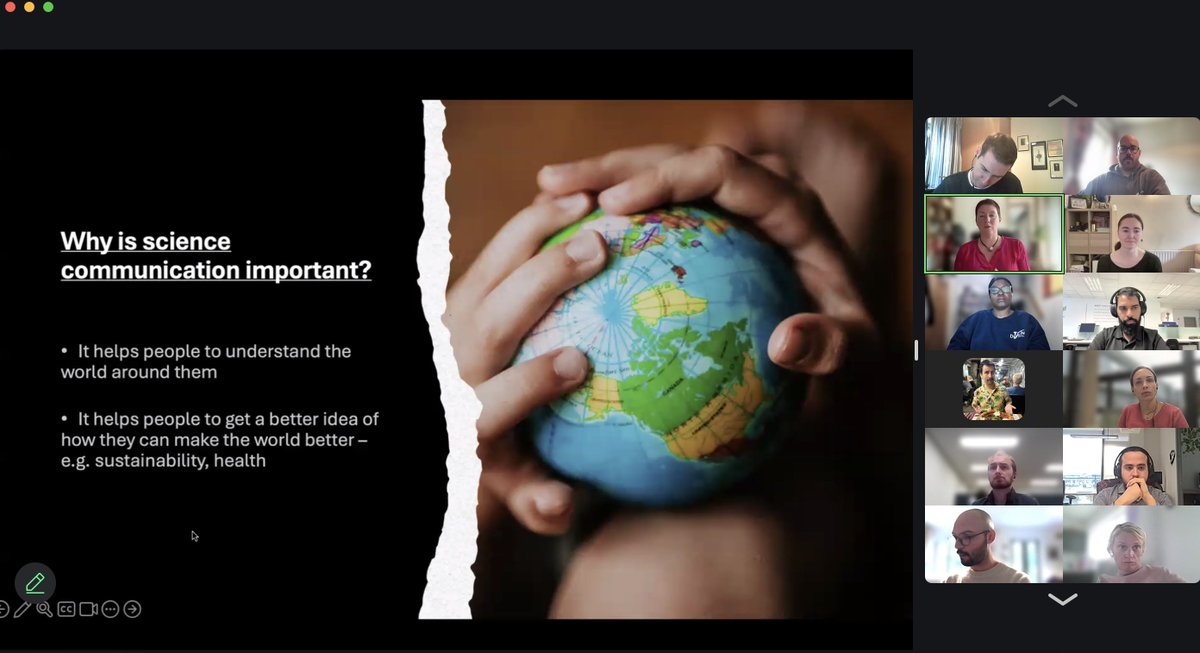 AdvanceCrt's tweet image. 🚀 #EPE (Education & Public Engagement) in Research is transforming science communication! 🗣️🔊Our 1st EPE training with @DREAL_ie, led by @CriticalRedPen & Dr @claireoconnell explored how EPE boosts research impact, shapes policy, and builds trust 🔄🌍 Next session on Frid!