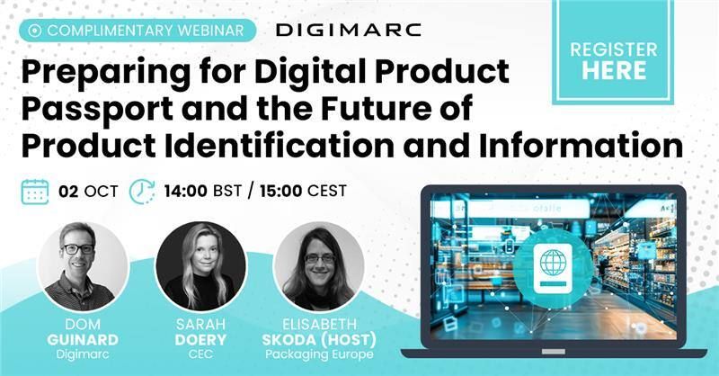 domguinard's tweet photo. 2 days before our #DPP #webinar with @PackagingEurope on #DigitalProductPassport.
We'll be talking #DPP: the known, the unknown with a focus on @gs1 #DigitalLink - step #1 to #DPP. We'll feature our latest #DPP pilot with @iota
Register now https://t.co/24teuiZmI5 @digimarc https://t.co/kzXe4jX6QV