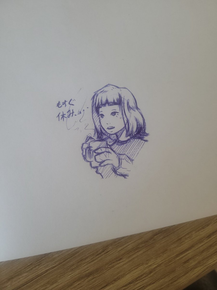 t_oanimation's tweet image. Left or right? 🤔
#スケッチ #絵 #illustration #doodle