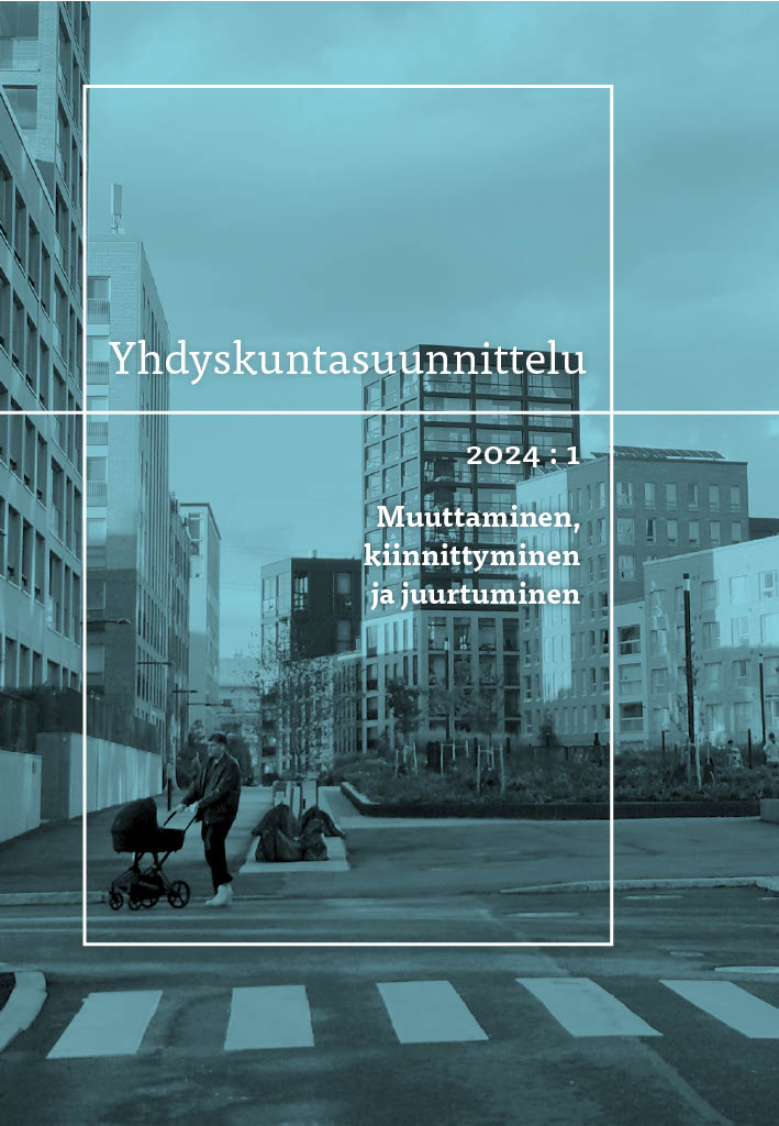 #Yhdyskuntasuunnittelu-lehden uusin numero 1/2024 on nyt julkaistu verkossa! Asumista ja asuinrakentamista käsittelevän lehden otsikkona on "Muuttaminen, kiinnittyminen ja juurtuminen". Lue verkossa: journal.fi/yhdyskuntasuun… #asuminen