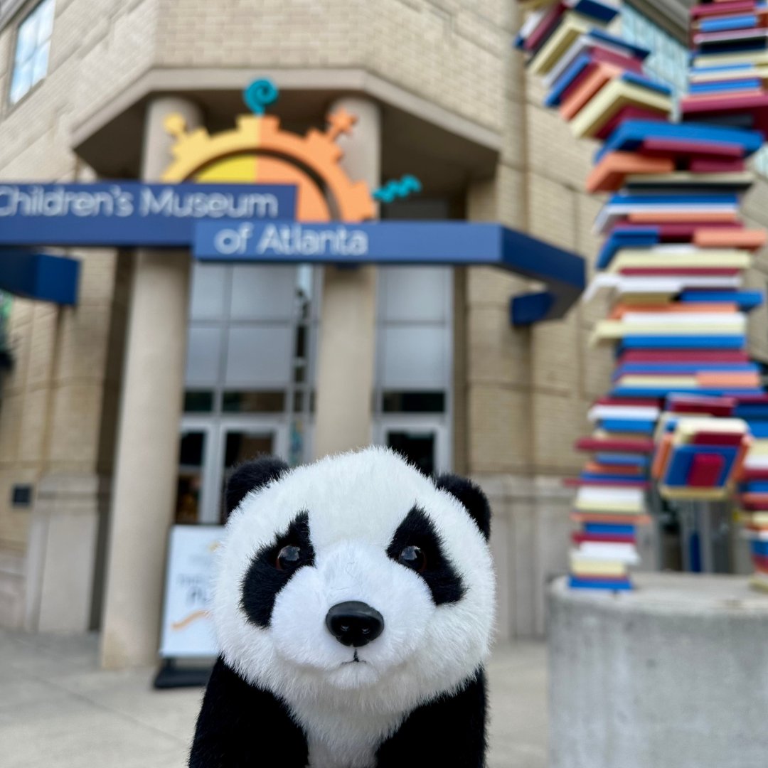 ChildMuseumATL's tweet photo. Thanks, @zooatl's giant pandas, for staying with us in ATL. Travel safely home! Thank you for coming to play! #LastCallYall! 🐼🎋💙
⁠
Thinking of joining the fun? Plan your visit today! https://t.co/ZTUX7gjzRC
⁠
#ZooATL #AtlantaZoo #KidFriendly #FamilyFun #ATL #Atlanta #Pandas https://t.co/1mCqxKLF8x
