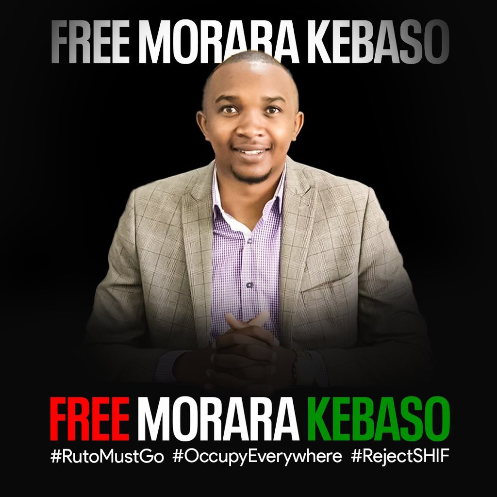So the government and the police have decided to play dirty.#FreeMoraraKebaso