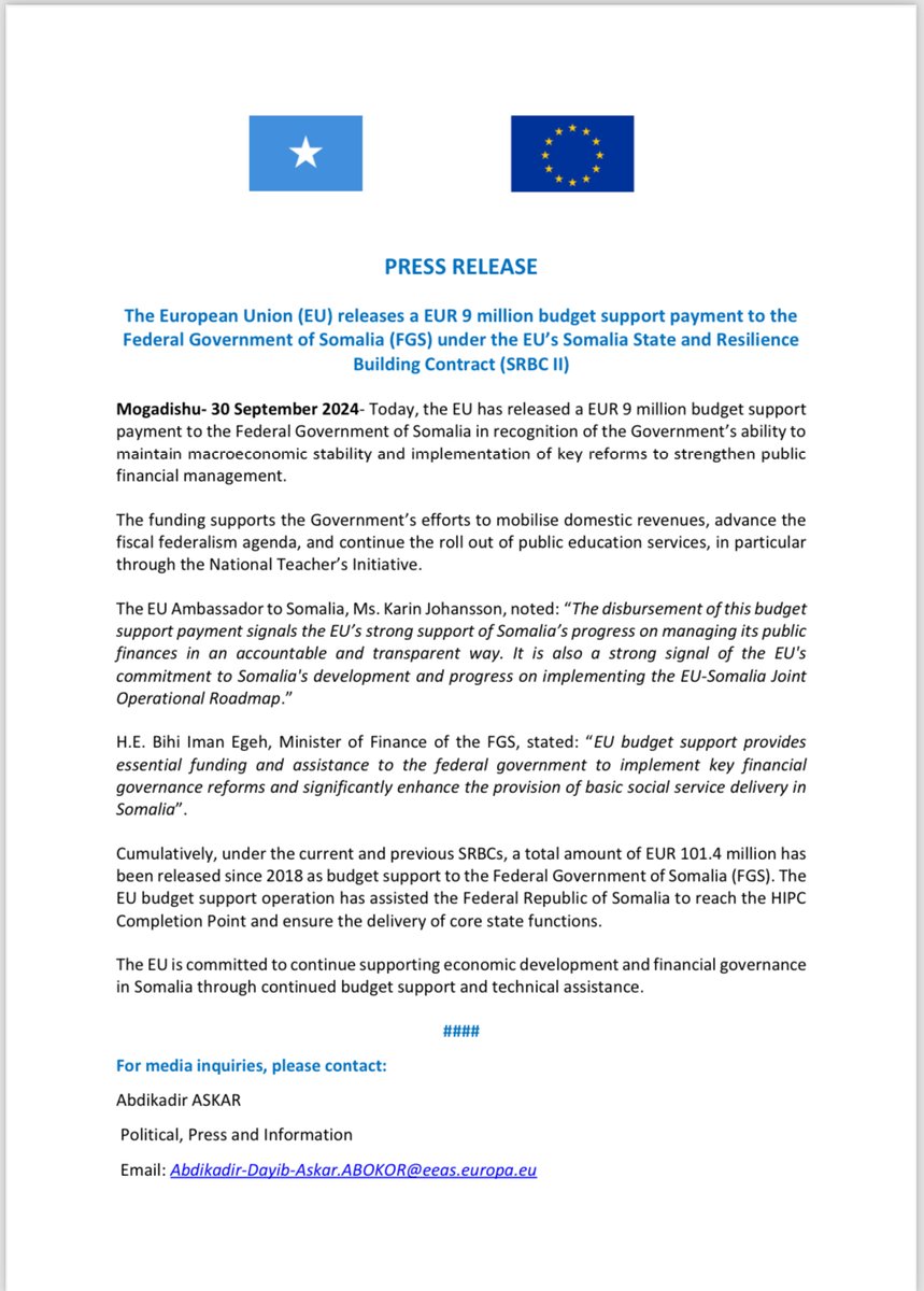 EU Delegation Somalia tweet media