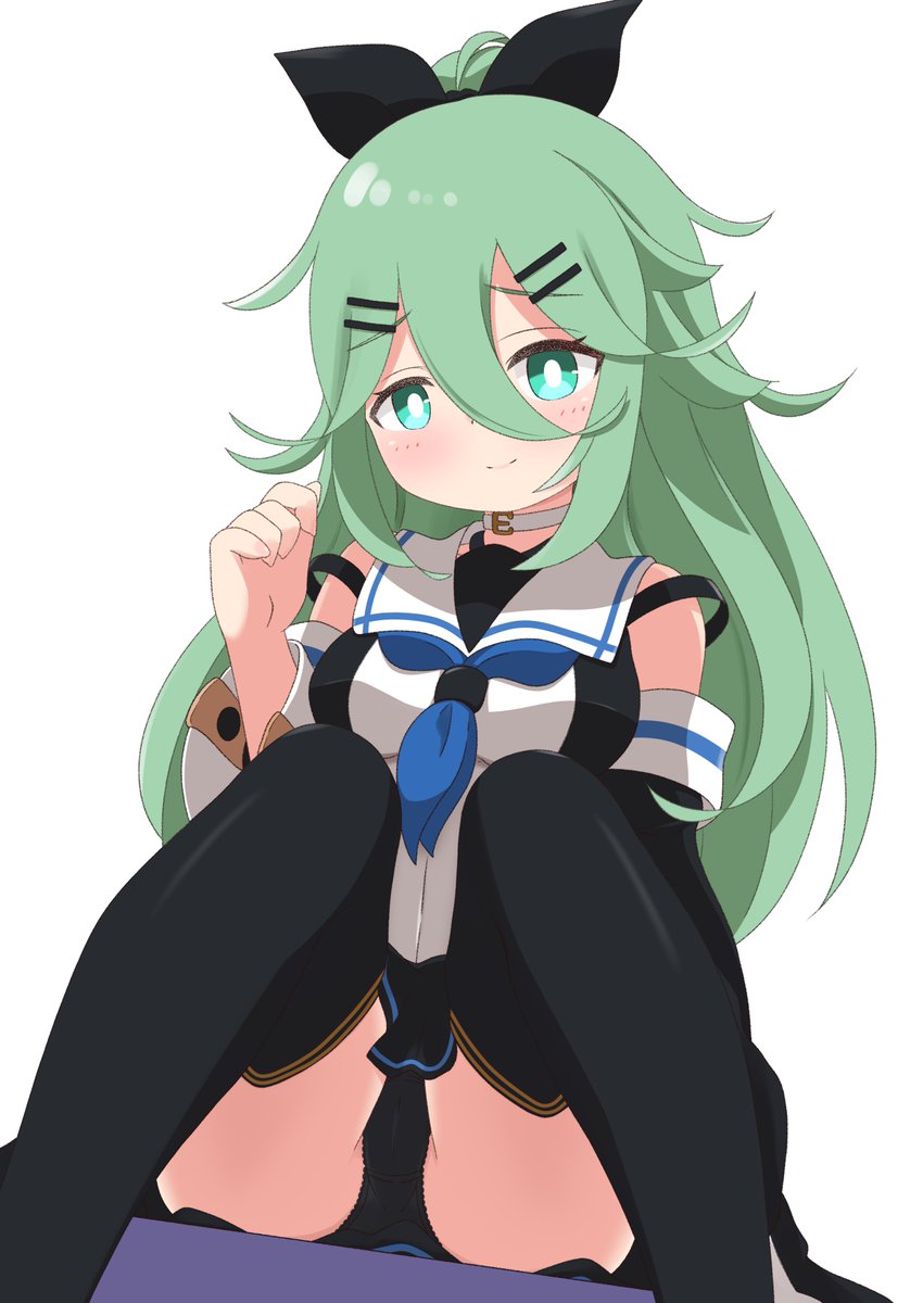 山風(艦これ) 「やまかぜ」|こかもりのイラスト