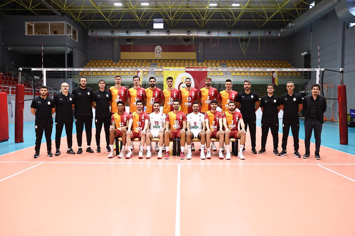 Galatasaray HDI Sigorta 2024/25 Sezonu Oyuncu ve Teknik Kadromuz