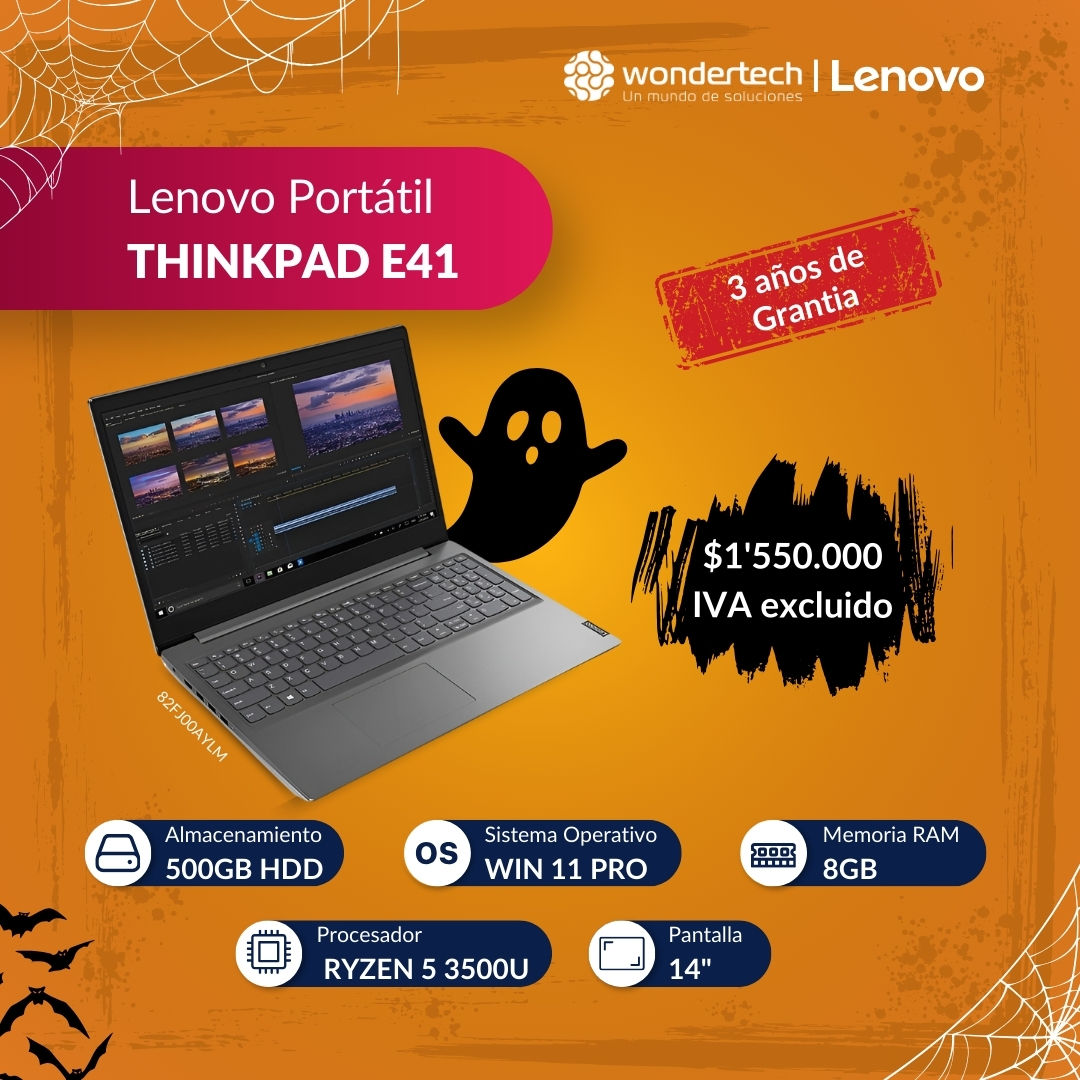 wondertechwth's tweet photo. 🎃👻 ¡Halloween está por comenzar! 👻🎃  #ofertashalloween #hp #DELL  #Lenovo  #wondertech #Tecnologia  #PC  #portatiles #Colombia  #Bogota  #Halloween #ofertas https://t.co/ry3yoEaqmC