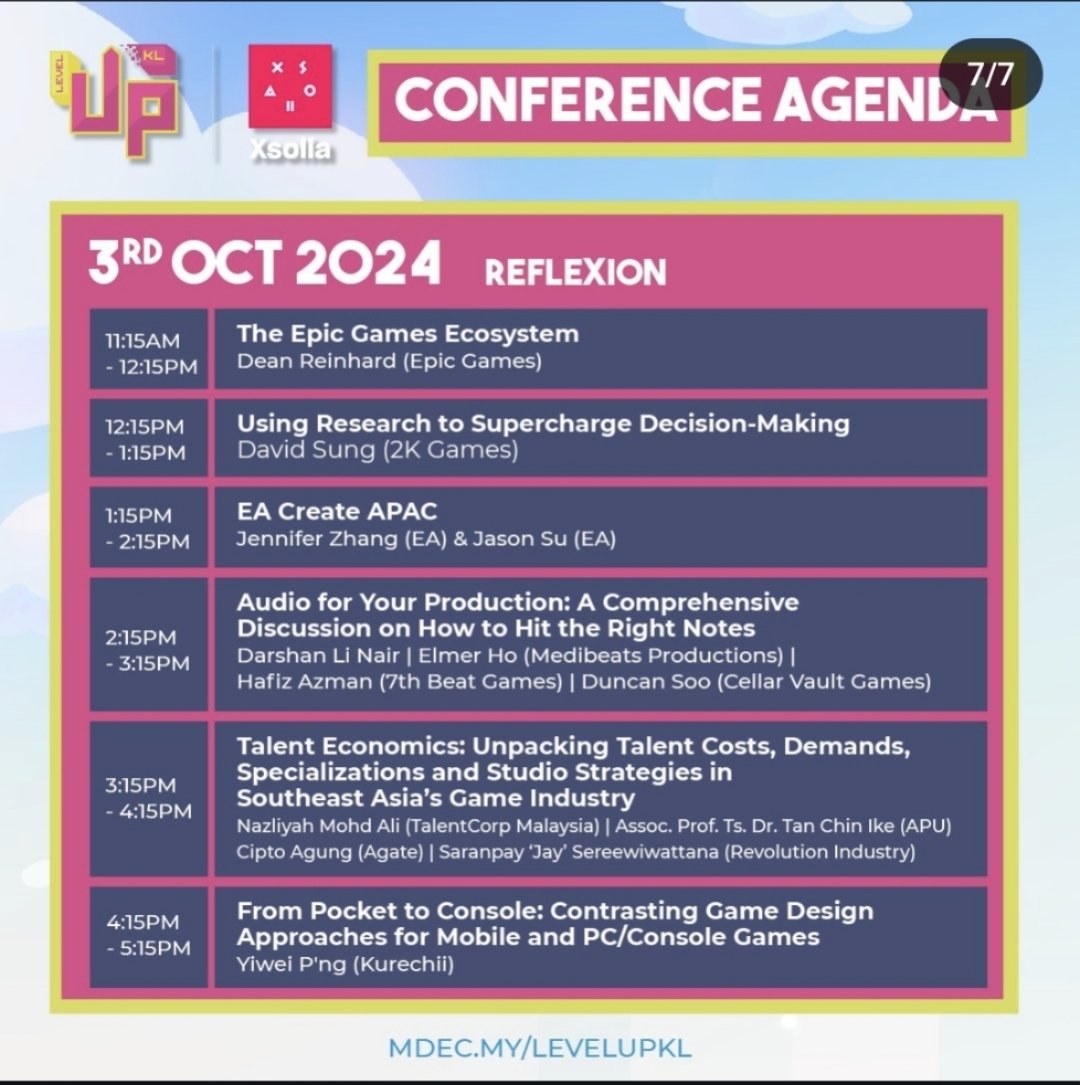 Happening this Thursday! Come check out the talks~

Hope to catch up with y'all at the event!