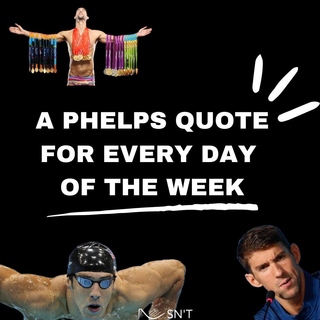 SkillsNTalents's tweet image. We know there are days that are tougher than others, and it’s not always easy to dive into the pool. But who better than the legendary MICHAEL PHELPS, the GOAT, to inspire you to overcome every obstacle?🏊‍♂️✨

#motivation #michaelphelps #quotes #swimming