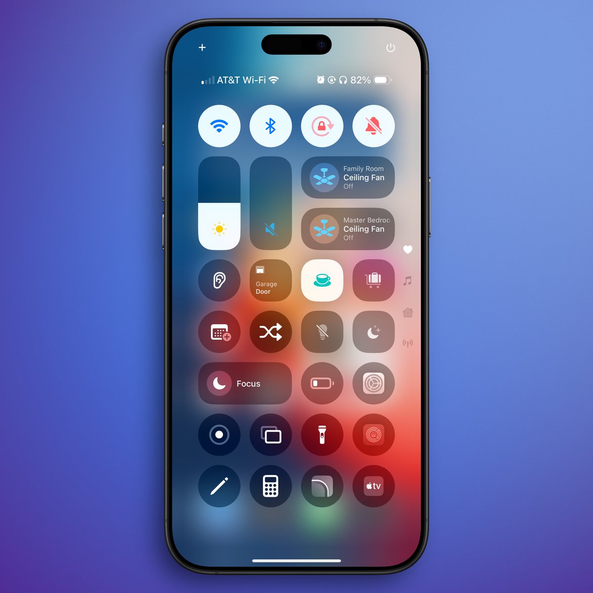 stephenrobles's tweet photo. Started from scratch, redid Control Center and I’m using it a ton more. Will discuss in a video soon: https://t.co/lWQ01yvO2Z
