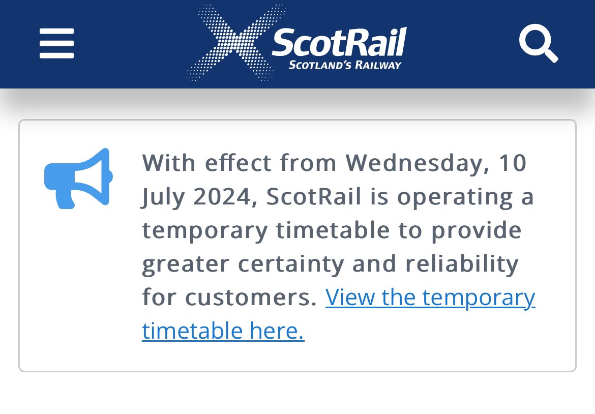 Ticket prices changed but we still have a ‘temporary’ timetable. When will this end?