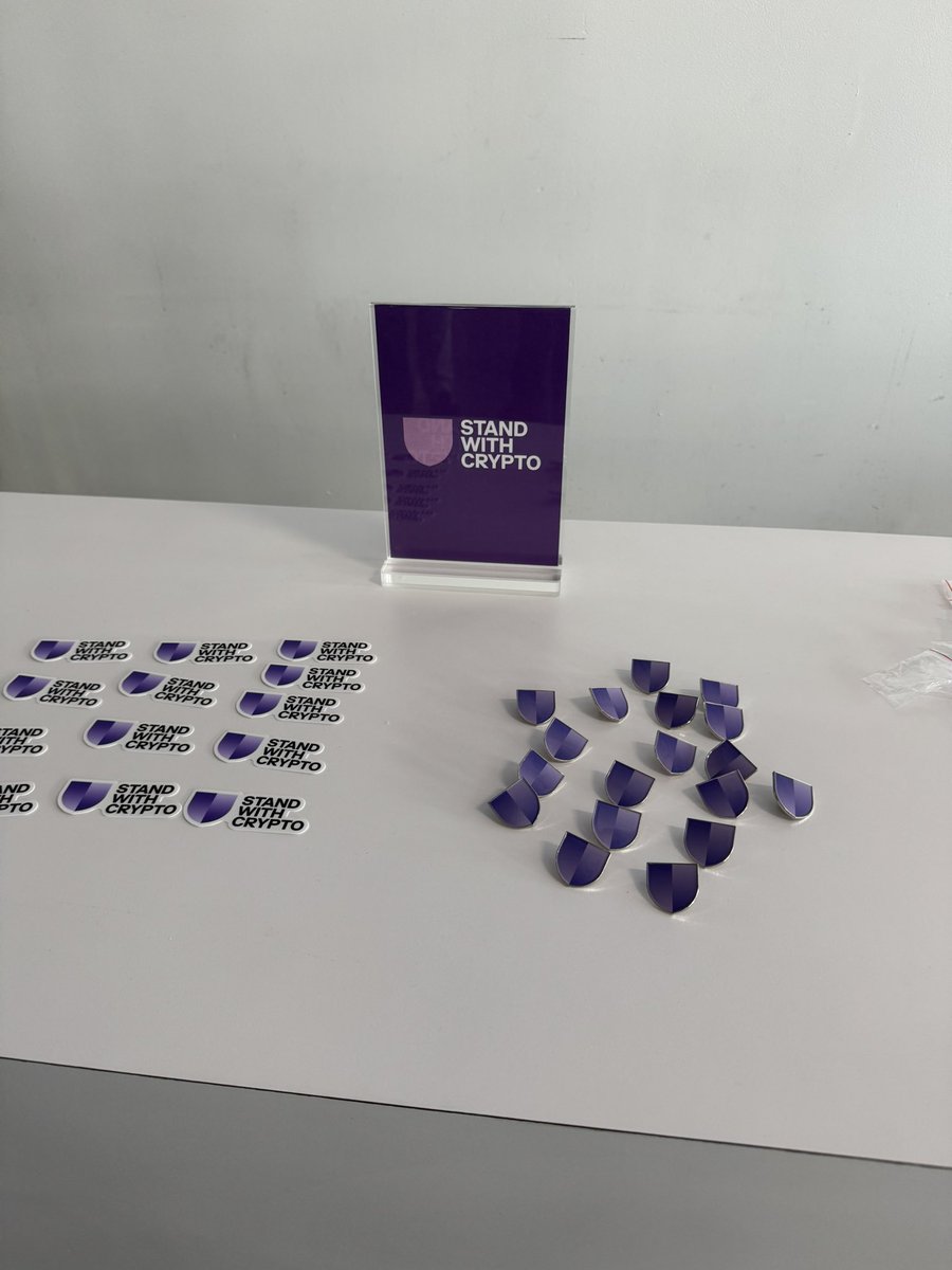 standwithcrypto's tweet image. We have touched down for #Mainnet2024 in NYC! 

Visit us upstairs in the @coinbase lounge and @base cafe for a coffee and a SWC pin!