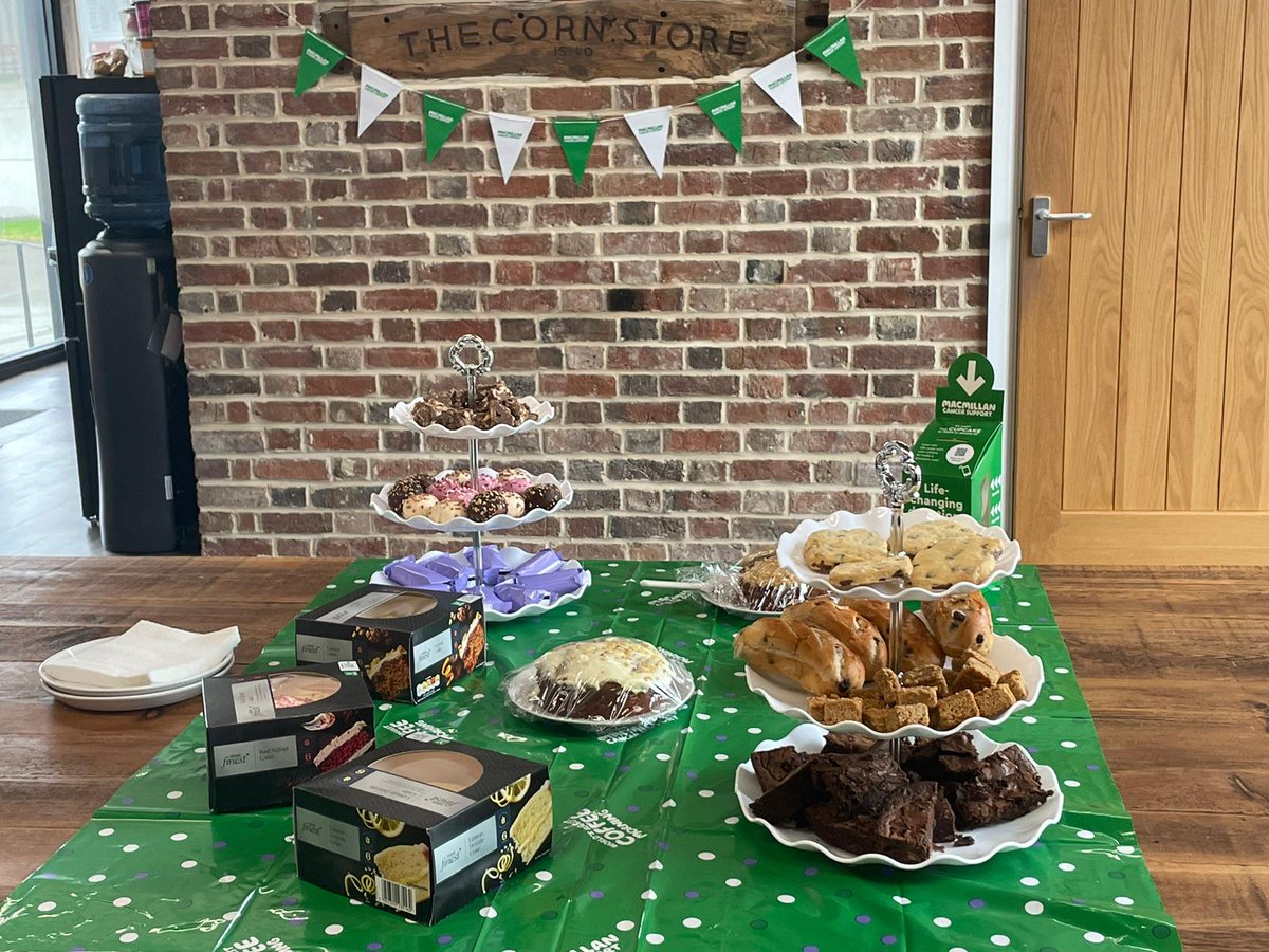 MacMillan Coffee Mornings all week across all our sites to raise money for this incredible cause!💚

If you’d like to donate, it’s not too late! You can still contribute using the link:
lnkd.in/gbYqCS9Z 

#MacmillanCoffeeMorning #MakingADifference #OneTeam #GrowTogether