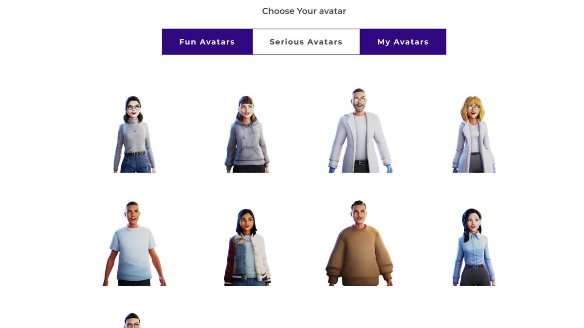 GoodThoughtsH's tweet image. 🌟 New Avatar Options at Good Thoughts! 🌟

Choose from fun or serious pre-designed avatars—or create and upload your own! Make your virtual therapy experience uniquely yours. 🎨💻

#VirtualTherapy #GoodThoughts #AvatarCustomization #VRWellness