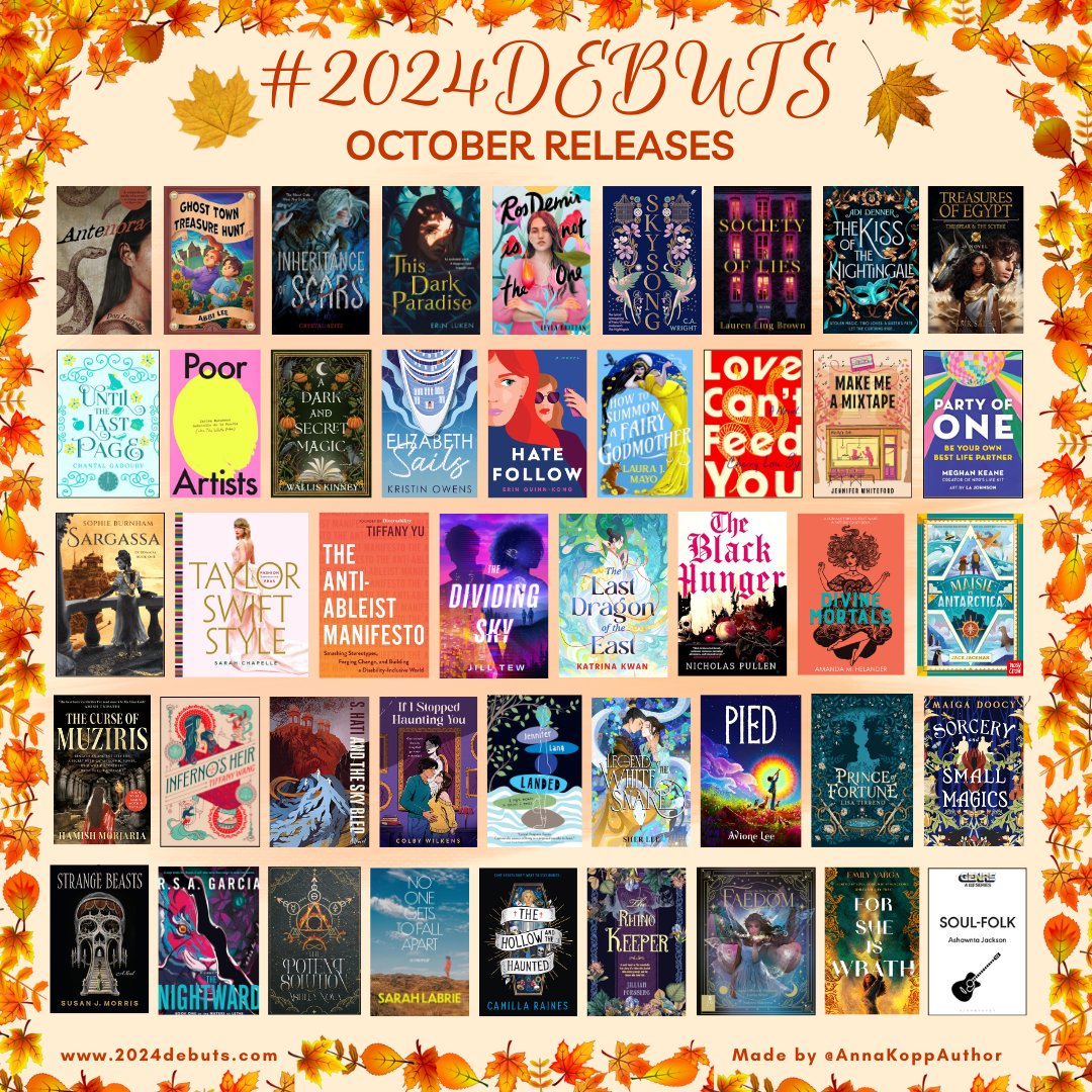 Treat yourself to the #2024Debuts October releases!