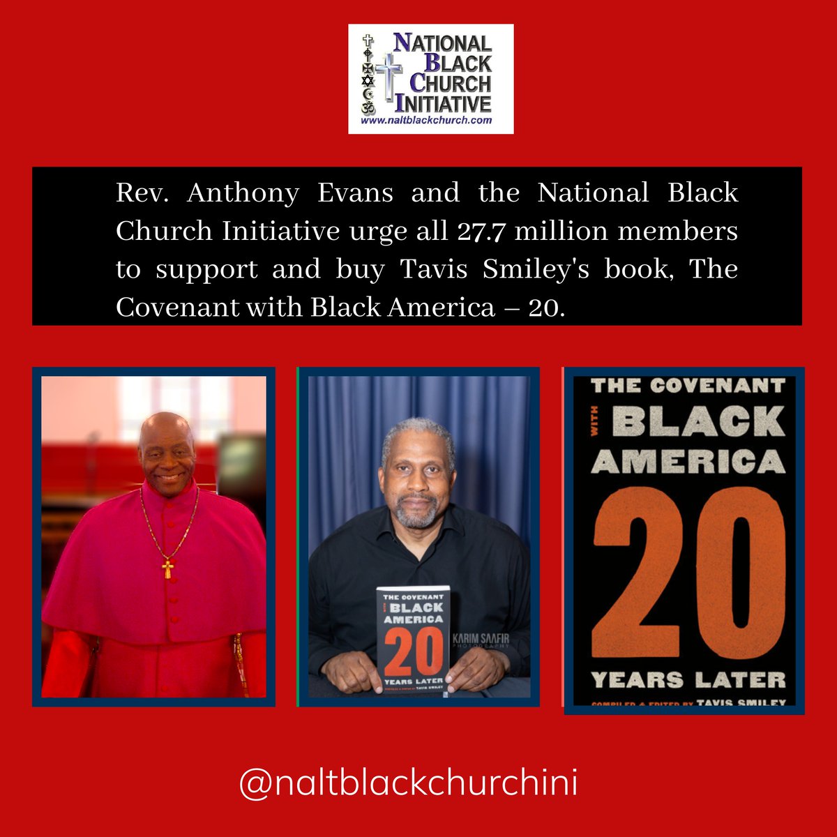 NBCIBlackChurch's tweet image. Buy on Amazon: a.co/d/7mhHeKg
Donate to NBCI: link in bio
#amazon #blackculture #tavissmiley