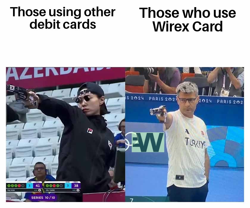 Autumn_Rileyy's tweet image. Other debit cards?
They're missing the mark.
With Wirex, enjoy smooth transactions, Crypto cashback, and peace of mind with top-tier security.
@wirexapp
#WirexCard #SpendCrypto #FintechInnovation