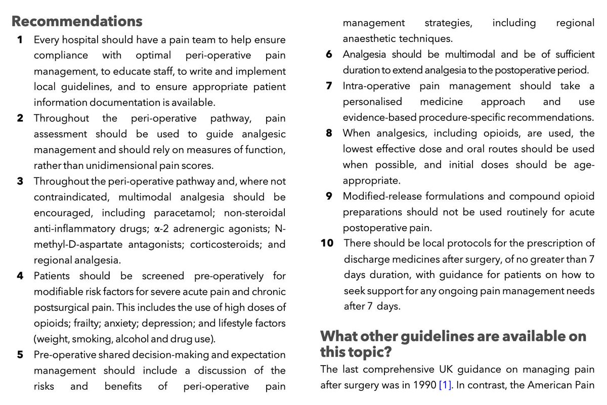 Anaes_Journal's tweet photo. Peri-operative Pain Management

Have you checked out the new 'Peri-operative pain management in adults: a multidisciplinary consensus statement from the Association of Anaesthetists and the British Pain Society'?!

There are some great recommendations for the entire peri-operative period!

@Assoc_Anaes @BritishPainSoc

@elboghdadly @nicholasalevy @BillFawcett @hlaycock @FeliciaJCox @Williameardley @ZMalpus @anjna_pate1 @cathyprice1964 @gasorrun @nabualaw @DL08OMD
 
https://t.co/H3GQGS0BUo