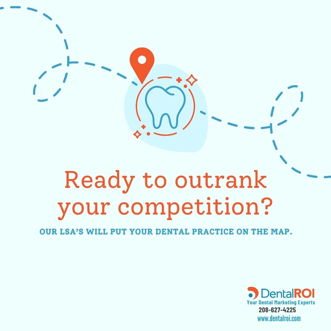 Dental_ROI's tweet image. Are you ready to outrank your competition? Our LSAs will put your dental practice on the map.  

#dentalpractice #lsa #localserviceads #dentalsuccess #dentist #dentaloffice #dentalmarketing #localads