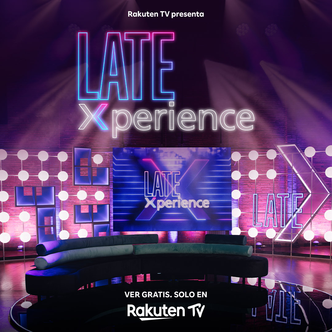Late Xperiencie llega a nuestra plataforma. 🔥 

El primer Late Night Show dedicado 100% a la cultura y el entretenimiento. 

No te pierdas todos los programas. #LateXperiencie, un programa impulsado por @xperiencecaixabank, ya disponible gratis en Rakuten TV.