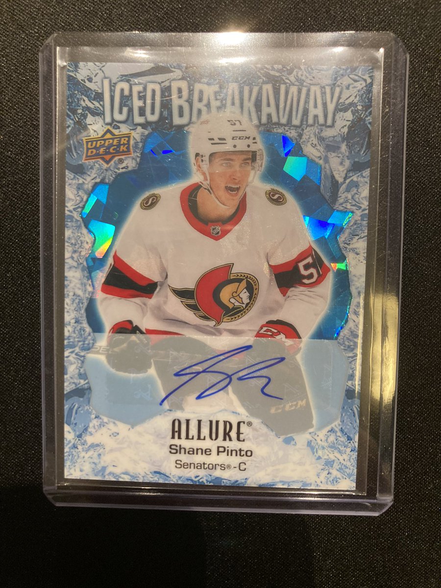 GirishSimmonds's tweet image. With regular season just around the corner I think it is time for a #GoSensGo giveaway.  @Senators pre-stash Pinto auto card from 2023-24 Allure.

Retweet and Follow to be entered.  Will announce the winner around the home opener.  Good Luck!