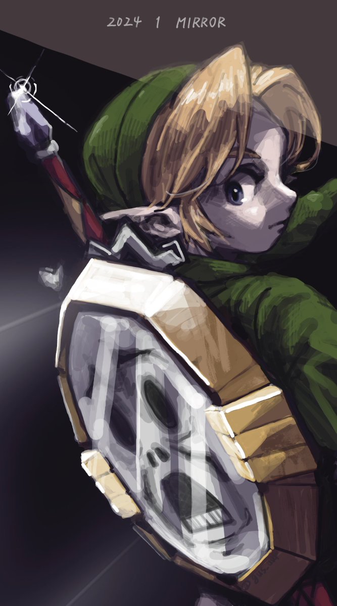 1 MIRROR
#linktober #linktober2024