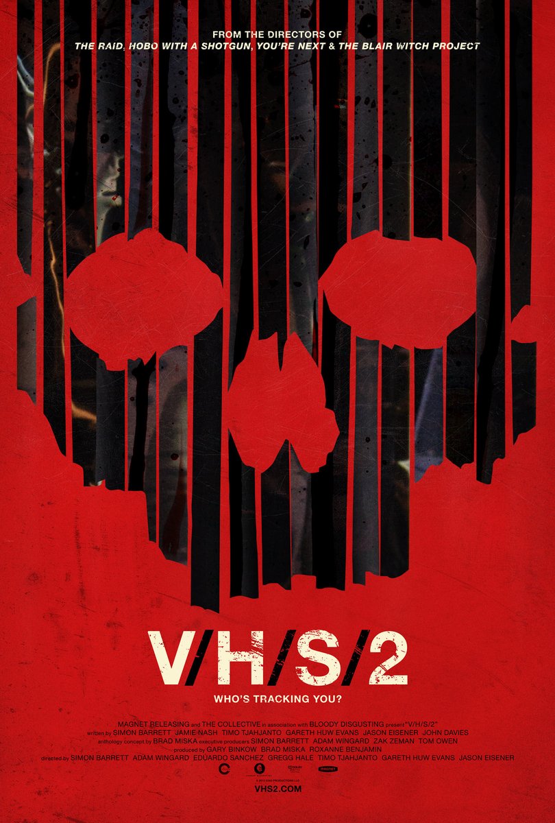 SentenceMovie's tweet image. Though it’s strange to see a sequel trailer that almost apologizes for the original in professing itself as better, V/H/S/2 actually DOES supersede the first, although in a flipped way, starting off meh but then following through with some gem segments. #HorrorMovies